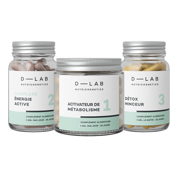 Programma bruciagrassi 1 mese - Integratori per diete ipocaloriche, D-LAB NUTRICOSMETICS
